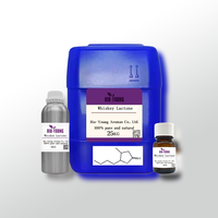 Additif alimentaire synthétique, lactone de whisky liquide, CAS 39212-23-2, parfum concentré, saveurs de vin, cœur de chocolat