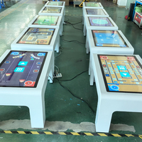 Table tactile personnalisée de 43 pouces pour enfants pour bureau de jeu avec chargement sans fil NFC