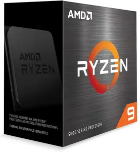 AMD CPU 9 5950X 16 çekirdekli 32 iplik kilidi masaüstü işlemci 5 5600X 6 çekirdekli 7 5800X 9 5900X 12 çekirdekli işlemci