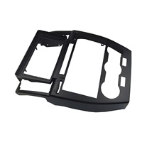 Cadre de Radio Fascia pour LAND ROVER FREELANDER 2 2006-2012 9 pouces lecteur DVD stéréo installer panneau de garniture Surround Kit de cadre Audio lunette