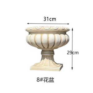 2024 gaya Nordic <span class=keywords><strong>ABC</strong></span> cetakan plastik vas semen dan Pot bunga silikon cetakan beton untuk dekorasi taman - Product Image 1