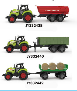 Tracteur agricole à friction avec chargeur, remorque de tracteur agricole avec son et lumière pour enfants - Product Image 4