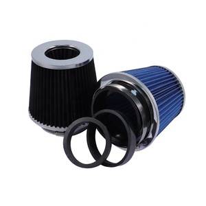 Accesorios para Automóviles, Filtro de Aire de Alto Flujo y Rendimiento con 2 Adaptadores, Lavable, Universal, de Tela No Tejida (3/3.5/4\") - Product Image 2