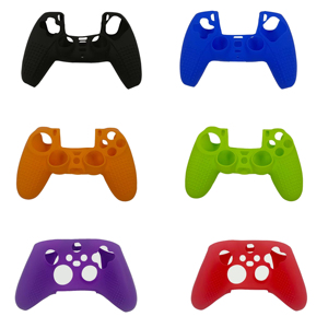 Funda Protectora de Silicona Antideslizante Compatible con Controles de PlayStation 5 PS5 <span class=keywords><strong>DualSense</strong></span>/Xbox Series/PS4 - Product Image 1