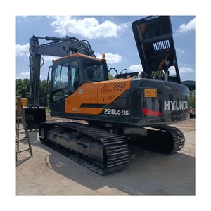 Excavadora Hyundai 220LC-9S de 20 toneladas resistente de rendimiento perfecto reacondicionada usada excavadoras en venta - Product Image 1