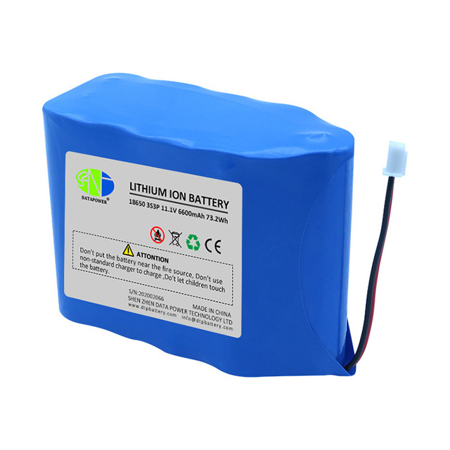 OEM/ODM Cylindrical Lithium Ion Battery Packs 18650 6P 24V 15Ah 1S6P /1S3P/1S2P/3S3P 11.1V 6600mAh 73.2wh Lithium Battery Pack