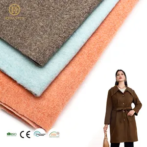 Vải Lông Cừu Ấm 420GSM Dệt Kim 100% Polyester Thiết Kế Mới Dành Cho Hàng May Mặc Thời Trang