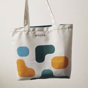 Bolsa de Lona de Algodón con Impresión Digital a Todo Color, Bolsa de Lona Personalizada con Bolsillo Interior con Cremallera, Bolsa de Algodón y Poliéster - Product Image 3