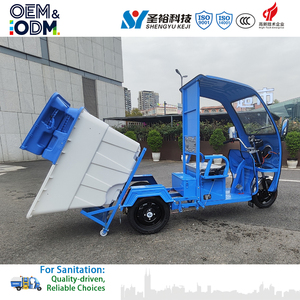 Triciclo Eléctrico de Alta Gama para Limpieza Rápida - Vehículo de Tres Ruedas para Limpieza Sanitaria y Recolección y Transferencia de <span class=keywords><strong>Basura</strong></span> - Product Image 3