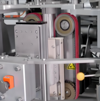 Machine de formage, de remplissage et de scellage verticale à haute productivité Elemotion, facile à utiliser pour les aliments, les bonbons, les noix, les chips photo, les boissons