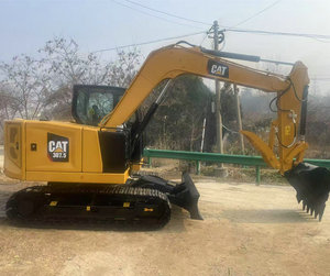 En bon état Japon Caterpillar Cat 307.5 mini pelle d'occasion 7ton EPA CE certificat cat307.5e pelle d'occasion - Product Image 4
