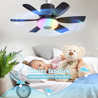 Ampoules Connectées E27 LED pour Plafonniers, Ventilateur de Plafond, avec Télécommande, Fonction Minuterie, RGB, Rythme Fantôme, Meilleure Lumière Musicale Moderne, Brevet Smart Home