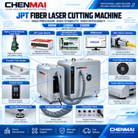 Équipement de découpe laser à fibre CNC de bureau Shandong Chenmai 4040, 800W, 400x400mm, haute précision, pour la découpe de plaques métalliques