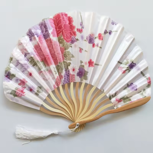 Éventail pliant en bambou peint de style <span class=keywords><strong>japonais</strong></span> <span class=keywords><strong>ancien</strong></span>, Nouvel An chinois, écologique, accessoires de <span class=keywords><strong>kimono</strong></span> irréguliers, dragon - Product Image 3