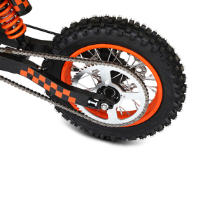 دراجة Kugoo Wish 01 الكهربائية الجبلية - 50 كم/ساعة، هجين Enduro من سبائك الألومنيوم للطرق الوعرة، بتصميم دراجة نارية للطرق الوعرة مقاس 14 بوصة - Product Image 3