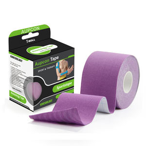 Custom Katoen Elastische Premium Atletische Tape Waterdichte Spierondersteuning Zelfklevende Kinesiologie Sport Tape - Product Image 1