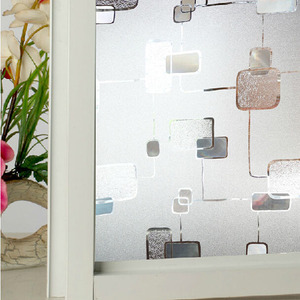 Vinilo Adhesivo Estático Opaco Esmerilado Transparente 3D para Ventanas, Película Adhesiva para Vidrio sin Pegamento, Múltiples Estilos - Product Image 1