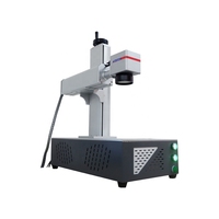 Machine de découpe et gravure de bijoux Laser à Fiber 50 W, imprimante Laser métallique de marquage de nom et de collier
