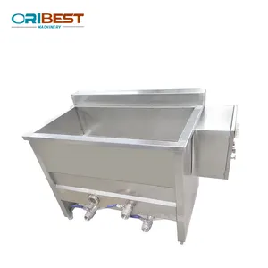 Low price garri frying machine/ falafel deep fryer/ gas double fryer