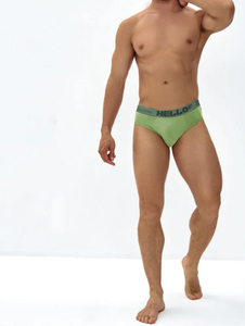 Slip da Uomo in <span class=keywords><strong>Cotone</strong></span> Traspirante con Logo Personalizzato, Design OEM/ODM, <span class=keywords><strong>Mutande</strong></span> a Vita Media per Uomo - Product Image 6