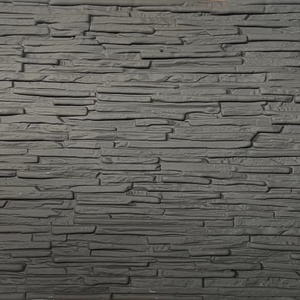 Piedra de imitación de pizarra Pu Wave Stone Skin, ligera, ultrafina, para paredes de fondo. - Product Image 1