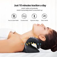 Dispositif de traction cervicale chauffant pour le soulagement de la douleur au cou et aux épaules