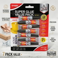 7pcs Perekat Cyanoacrylate Super Kuat Ramah Lingkungan untuk Konstruksi & Pengemasan Kayu Berkinerja Tinggi