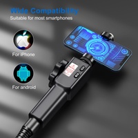 Caméra d'inspection F408A, caméras thermiques portables et endoscopes industriels, systèmes Android et iOS, boroscope industriel