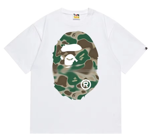 Camiseta de Diseñador de Moda al por Mayor, Nueva Colección, de Alta Calidad, para Hombre, Estilo Moderno, Holgada, Estampada, Estilo Bapees, Informal, Deportiva - Product Image 2