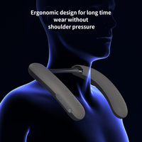 Nuevo Diseño, Altavoz Bluetooth 5.4 Portátil Inalámbrico, Altavoz de Cuello con Sonido Envolvente Estéreo 3D Real, Altavoces de Banda para el Cuello para Exteriores