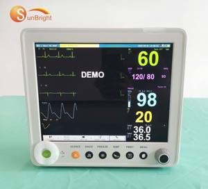 15 ''टच स्क्रीन पालतू क्लिनिक महत्वपूर्ण संकेत चिकित्सा पशु पशु पशु पशु चिकित्सा रोगी निगरानी निगरानी - Product Image 5