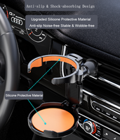 Support de boisson pour grille d'aération universel pliable rotatif à 360° réglable pour voiture, porte-gobelet et porte-bouteille, accessoires intérieurs de voiture