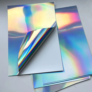 Etiqueta Holográfica Personalizada A4, Etiqueta Autoadhesiva de Vinilo Holográfico Resistente al Agua, Hoja de Etiquetas para Impresoras Láser e Inyección de Tinta A4 - Product Image 2