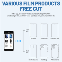 Máquina de Corte de Hidrogel para Teléfonos Móviles, Inteligente, Versátil e Ilimitada, Cortadora de Película, Plotter, Protector de Pantalla Personalizado, Cámara, PC, WiFi
