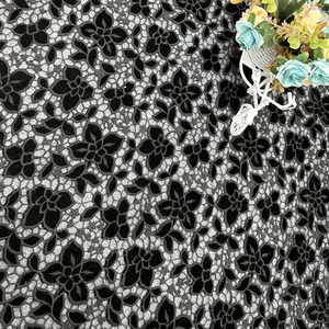 2024 hoa thêu vải cutwork ren vải cho Nigeria đám cưới mềm dây vải - Product Image 2