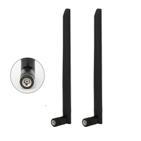 Antenne de communication omnidirectionnelle à polarisation verticale RP-SAM 5.0dbi double bande 2,4 GHz et 5 GHz pour routeur sans fil et carte réseau