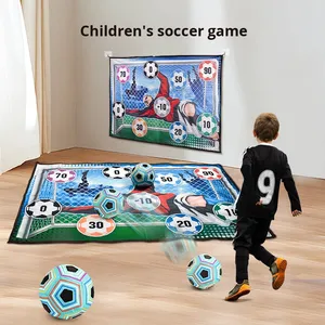 Ensemble de ballons adhésifs pour cible de football pour enfants, très vendu, avec bande magique épaissie, jeu sportif numérique en tissu silencieux et peluche - Product Image 5