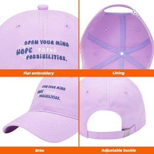Gorra de Béisbol Bordada con Logotipo Personalizado, Gorra de Visera Ancha y Profunda, Gorra de Algodón para Exteriores, Protección Solar - Product Image 2