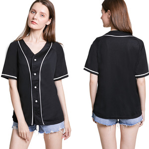 Maillots de Baseball vierges en gros personnalisé Baseball décontracté Promotions chemise maillot de Baseball vierge - Product Image 2