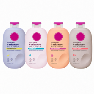 Gel Douche Hydratant au Cachemire Shea Better, pH Équilibré, Nettoyage Doux pour Peaux Sèches et Sensibles, 4 Parfums au Choix - Product Image 6
