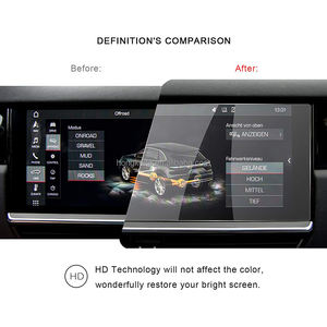 Accessoires de voiture Navigation GPS Verre trempé Protecteur d'écran tactile Film pour lecteur DVD de voiture pour <span class=keywords><strong>Porsche</strong></span> Cayenne <span class=keywords><strong>Macan</strong></span> - Product Image 4