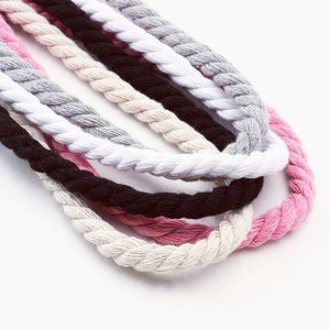 เชือกรองเท้า FASTLACES AF1 สีสั่งทำพิเศษ ขนาด 8 มม. ทรงกลม หนา ทำจากเชือกฝ้ายบิดเกลียว กันลื่น สำหรับรองเท้าทรงเตี้ย - Product Image 2