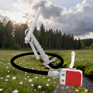 3.2GPM Manual Nozzle Fuel Transfer <b>Pump</b> Sturdy Leak-Resistant Design <b>Battery</b>-Powered USB Operated Made Durable Plastic Including - Product Image 5