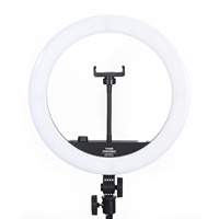 Lampe annulaire LED YONGNUO YN408 pour vidéo YouTube, vlog, TikTok, lumière d'appoint