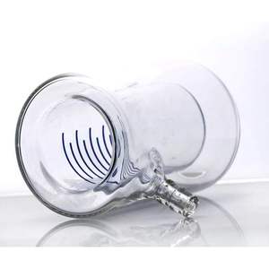 Double-Layer Jacketed <b>Glass</b> Beaker with Lab Jacketed Cold Trap Light Catalytic Reactor Bottle <b>500ml</b> Capacity ISO Certified - Product Image 3