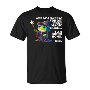 Camiseta Abracadabra Magic Frog para hombres y mujeres, ropa informal divertida unisex - Product Image 2