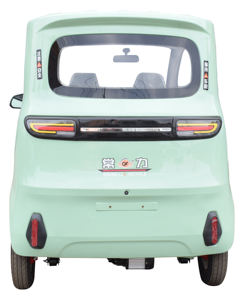 Nouvelle fourgonnette électrique à 4 roues, entièrement fermée, avec batterie au lithium, propulsion arrière, caméra de recul, sièges en cuir, pour usage adulte - Product Image 6