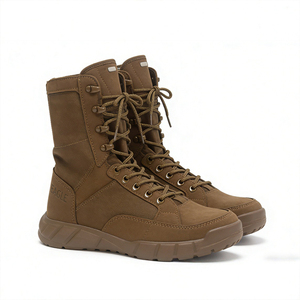 Botas Tácticas DF22 para Hombre, Impermeables, de Lona, para Senderismo al Aire Libre, Color Marrón, para Todas las Estaciones - Product Image 5