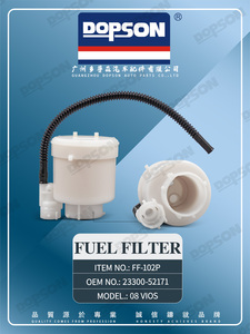 FF-102P Dopson Filtre à essence universel OE 23300-52171/77024-0D070 pour <span class=keywords><strong>RAV4</strong></span> pour Highlander 2.7/12-17 pour Camry/08-13 Vios/Yaris - Product Image 6