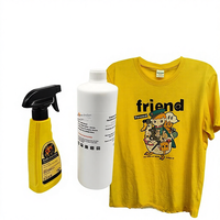 Spray de prétraitement thermique pour sublimation liquide en gros pour matériaux denim clairs – Modèle sérigraphie